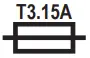 3.15A Slow Blow Fuse