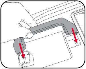 Grass Catcher Handle Assembly