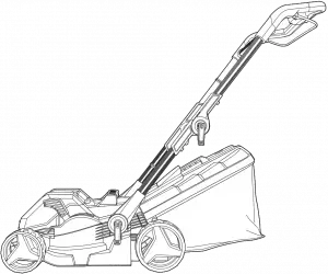 ozito PXLMS-335 X PXC Lawn Mower