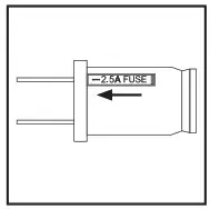 Aspen Appliance ASTF A40 Remote Control - Fuse Replacement 2