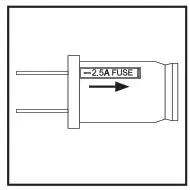 Aspen Appliance ASTF A40 Remote Control - Fuse Replacement 5