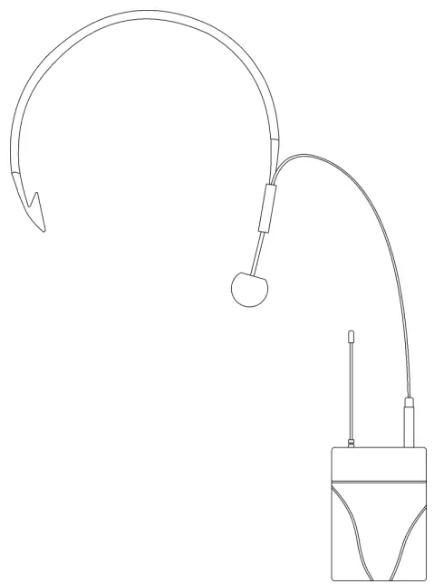 DAP BP 10 Bodypack Wireless Transmitter -