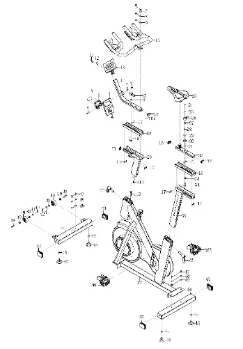 JU IC-250-PRO-Indoor-Cycling-1