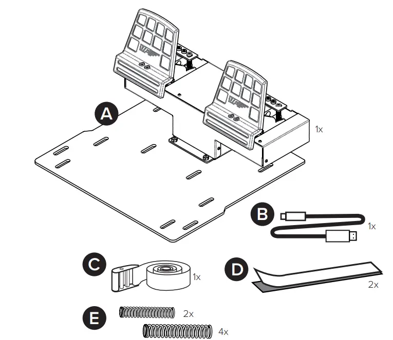 Virtual-Fly-RUDDO-Flight-Sim-Rudder-Pedals-15