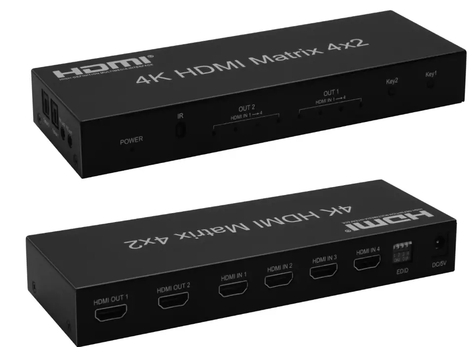 FERRISA B07MYRX22F 4K HDMI Matrix 4x2 Switch  Product picture