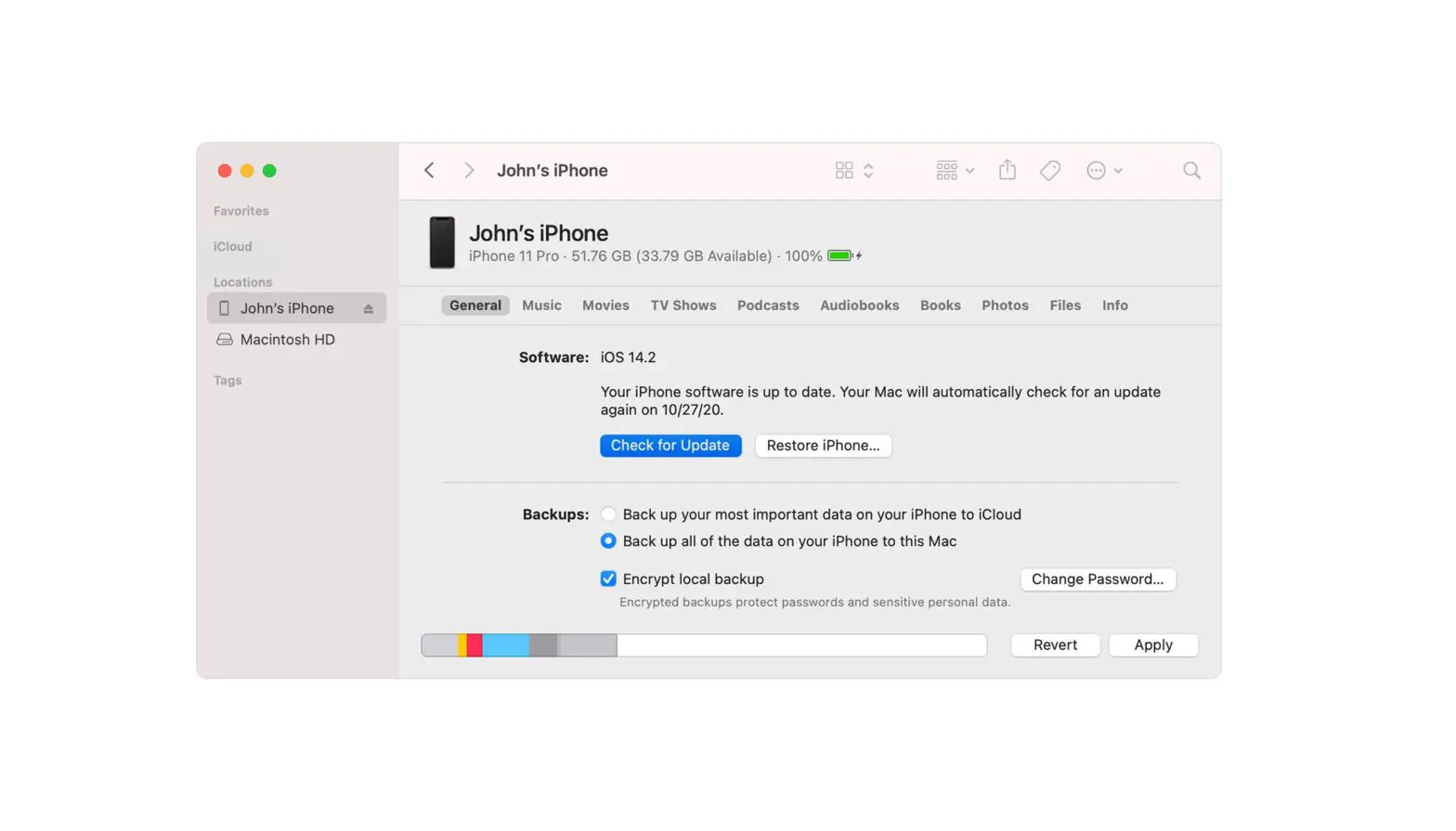 Update Your Iphone, Ipad, Or Ipod Touch With The Finder