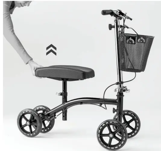 MEDLINE MDS86000G4 Four Wheeled - Kneepad Height