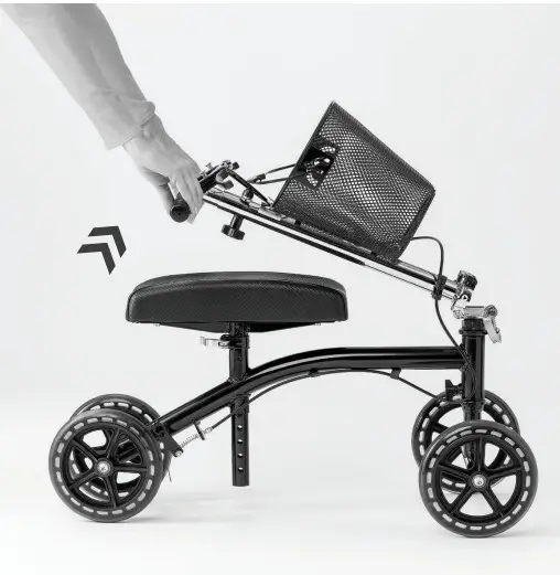 MEDLINE MDS86000G4 Four Wheeled - handle bar