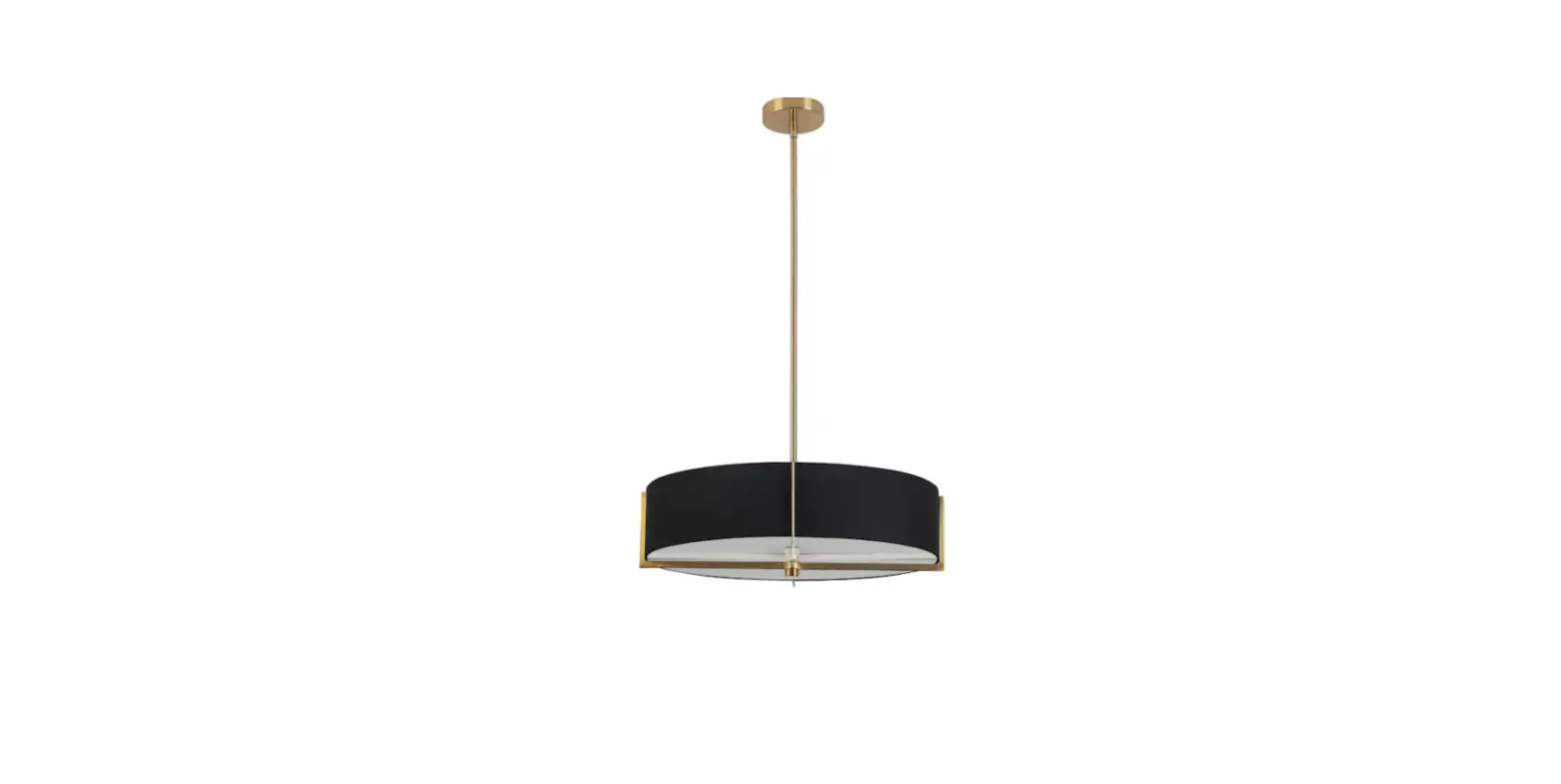 Dainolite Pst-214p Preston 4-light Black Modern-contemporary Drum Pendant Light Installation Guide Dainolite Pst-214p Preston 4-light Black Modern-contemporary Drum Pendant Light Installation Guide