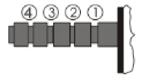 Locate the anti-skating weight