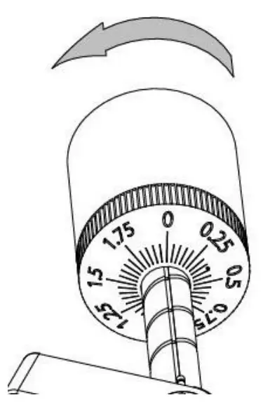 Cartridge Down force Adjustment