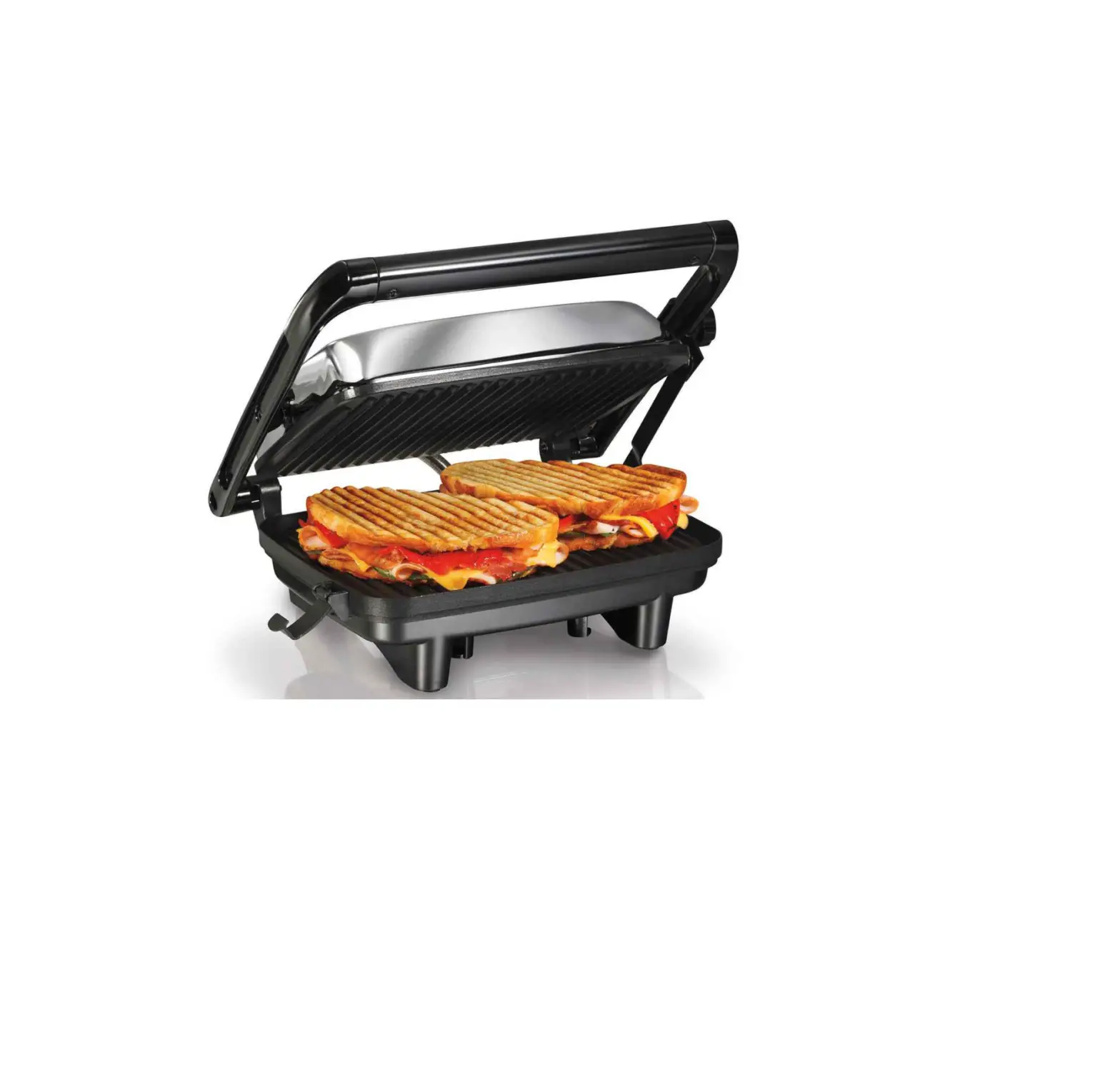 Hamilton Beach 25460, 25462 Panini Press Gourmet Sandwich Maker User Manual