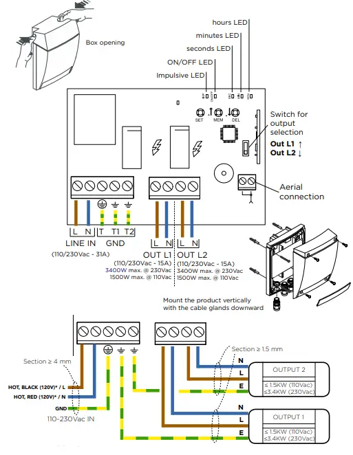 BROMIC HEATING BH3130010 Tungsten Smart-Heat Wireless On-Off Controller-FIG8