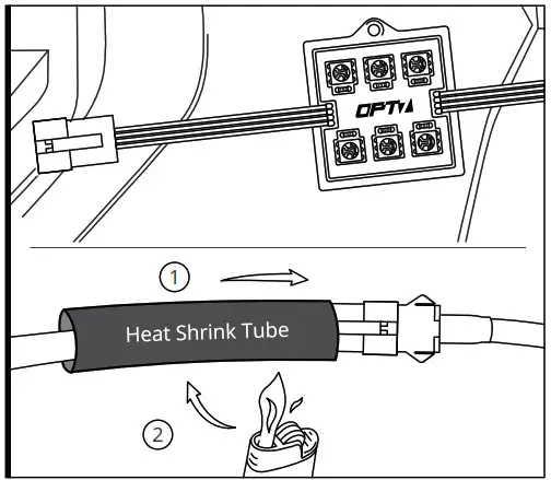 OPT7 LIGHTING AURA PRO Truck Bed Pod Strip Lighting Kit - INSTALLATION 5