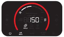 Shark HE600 Series Air Purifier 6 - AIR INFO SETTINGS 5