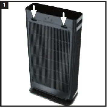 Shark HE600 Series Air Purifier 6 - SETTING UP YOUR UNIT 2