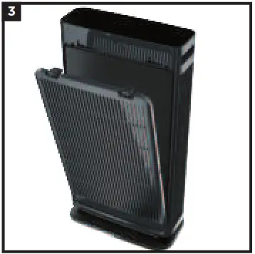 Shark HE600 Series Air Purifier 6 - SETTING UP YOUR UNIT 4