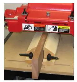 Williams Hussey 154CE Single Phase, 230V, AC - Planing Edge Example