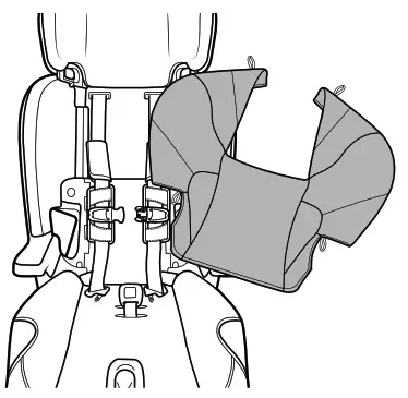 chicco MYFIT MyFit Harness Booster Car Seat - 13