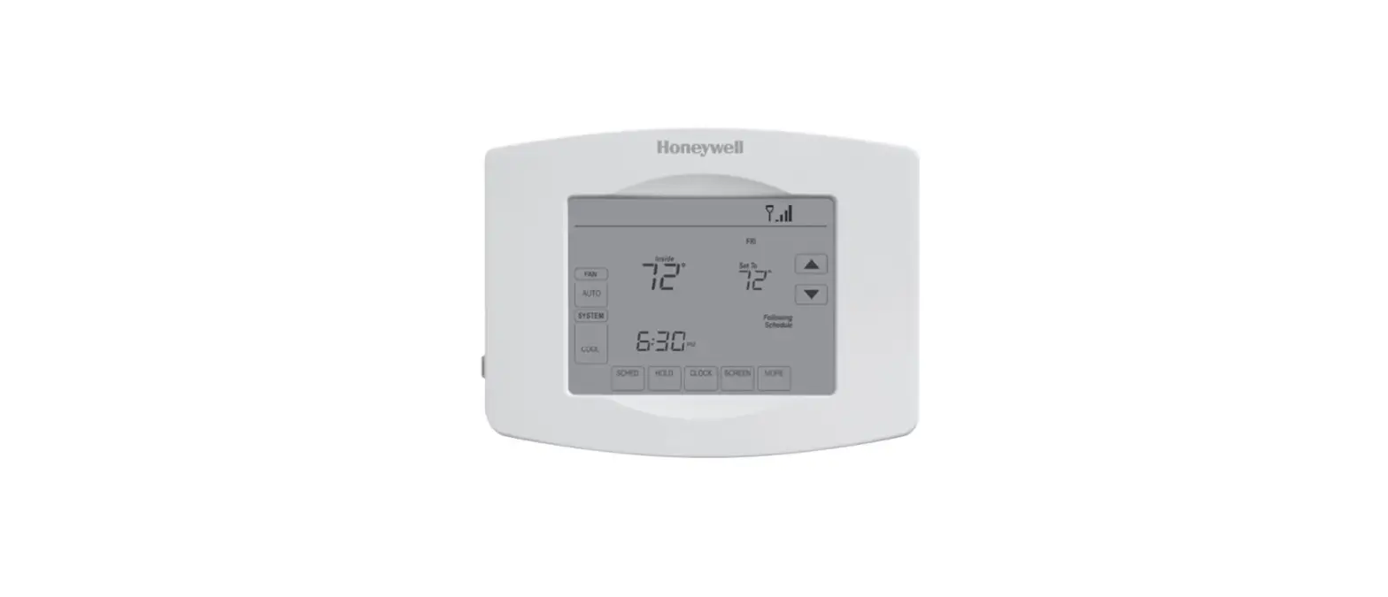 Honeywell Home Rth8500 Touchscreen Programmable Thermostat User Guide