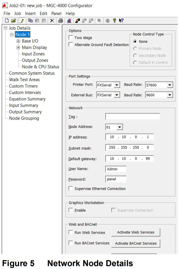 Mircom MGC CONFIG KIT4 Secutron Fire Alarm Control Panels and Voice Evacuation Systems - FIGURE 5