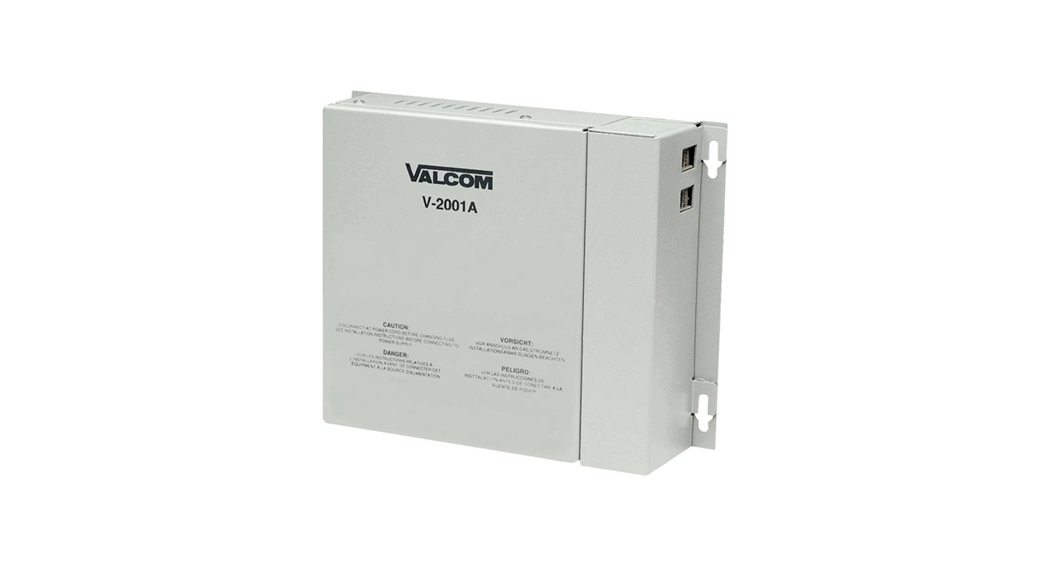 Valcom V-1134 All Call One-way Page Unit Instructions