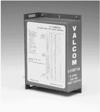 VALCOM V 1134 All Call One Way Page Unit