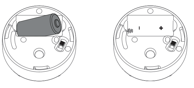 CAVIUS 5103 Flood Alarm - BATTERY REPLACEMENT