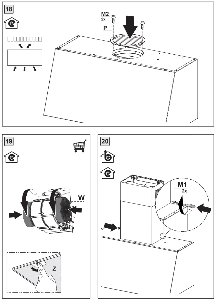 FRANKE 321.0536.201 Trendline Plus 70cm Cooker Hood - fig 11