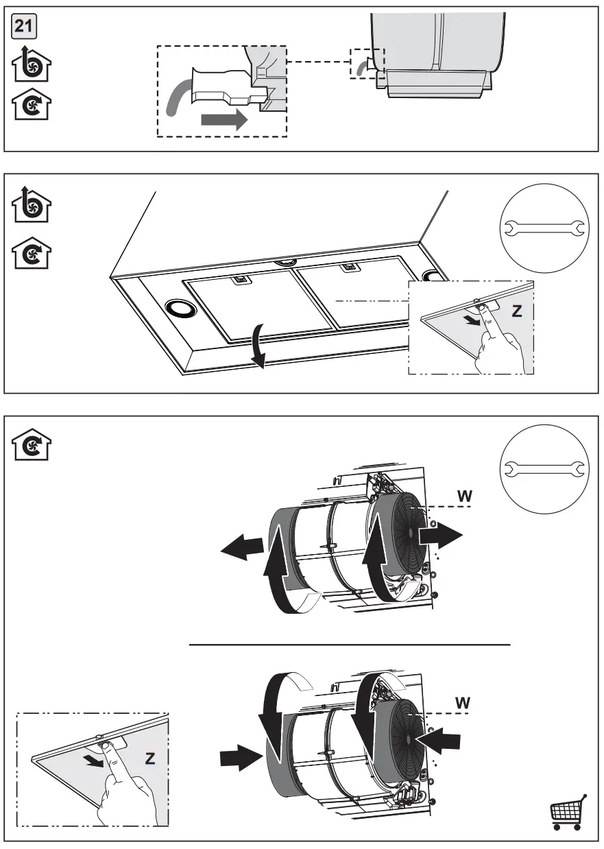 FRANKE 321.0536.201 Trendline Plus 70cm Cooker Hood - fig 12