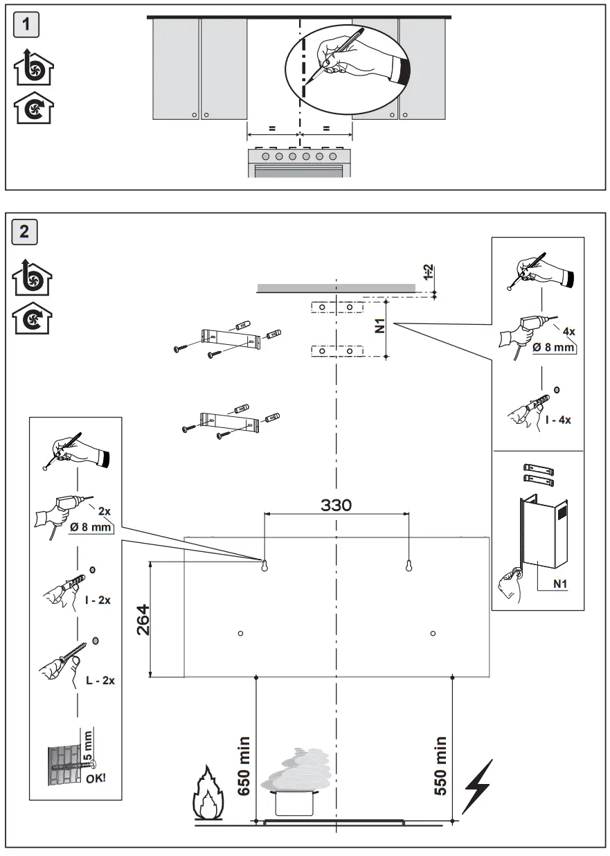 FRANKE 321.0536.201 Trendline Plus 70cm Cooker Hood - fig 4