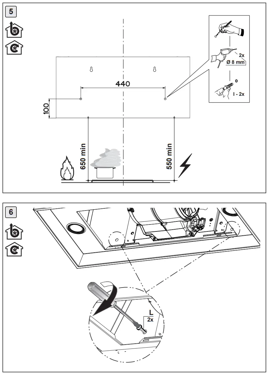 FRANKE 321.0536.201 Trendline Plus 70cm Cooker Hood - fig 6
