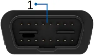 TELTONIKA FMB002 - Figure 1 - Top View
