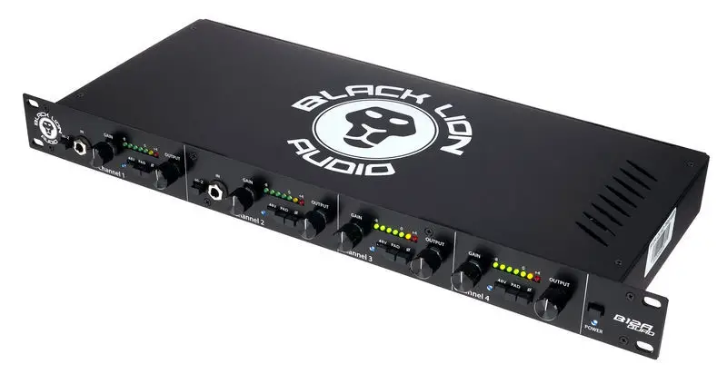Black Lion Audio B12a Quad 4-channel Preamp With Mic And Di Input Owner's Manual