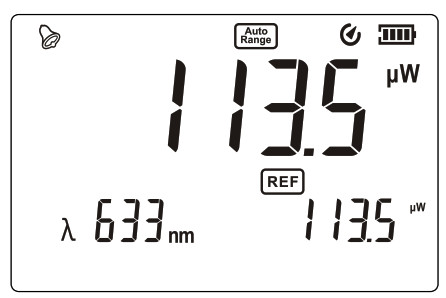 UNI-T UT385 Laser Power Meter-alue Mode