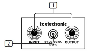 tc electronic 455013 Cinders Tube-Like Overdrive -PAT 2