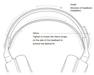 FIG 11 SKI GOGGLE HEADBAND