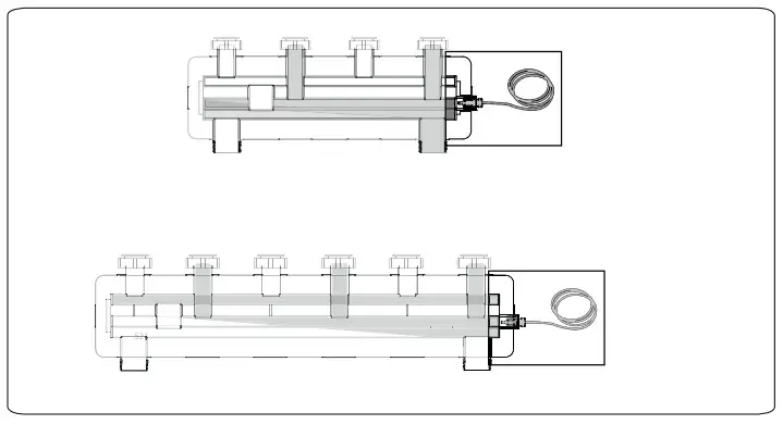 ESBE GMA421 Circuit Heating Manifold-10