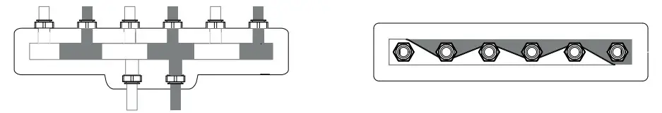 ESBE GMA421 Circuit Heating Manifold-7
