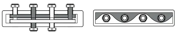 ESBE GMA421 Circuit Heating Manifold-ESBE