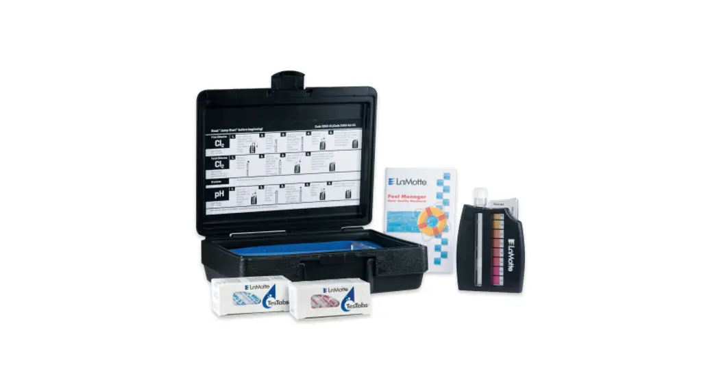 Lamotte Pro250-nj Pool Mgr. Pro 250 Test Kit User Guide