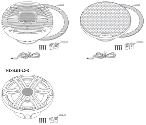 HERTZ HMX 8 Marine Coax Speaker - fig