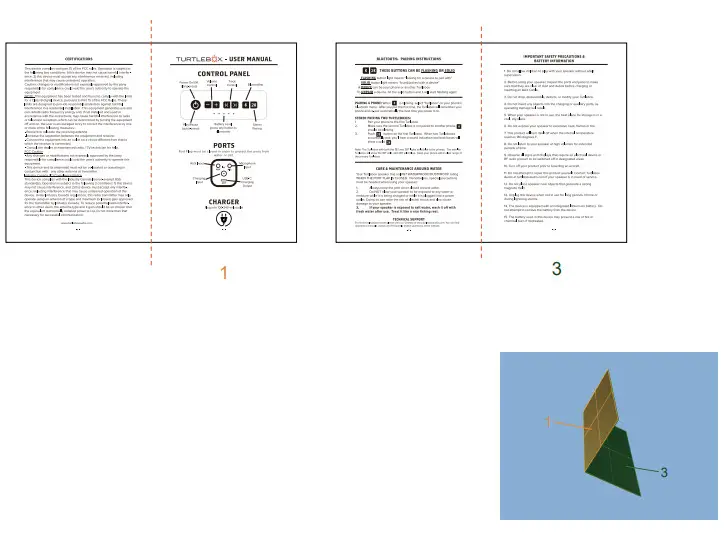 TURTLE BOX TP-ALLE-21024 Water Proof Outdoor Bluetooth Speakers - FIG 2