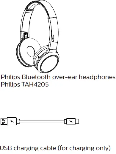 PHILIPS TAH4205 On-Ear Wireless Headphones-1