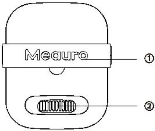 Meauro APT02 Portable Outdoor Projector - top