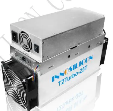 INNOSILICON T2Ti-25T BTC Bitcoin Crypto Miner fig1
