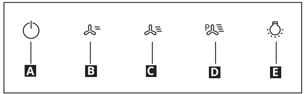 IKEA 003 921 40 SVÄVANDE Ceiling Mounted Extractor Hood-Control Panel
