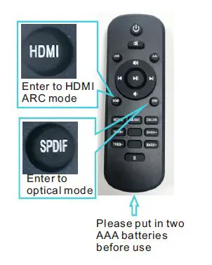 LIPEILA B09G6FTKF1 Soundbar for TV with Bluetooth Speakers 7