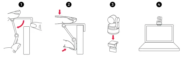 OBSBOT Tiny AI-Powered PTZ Webcam 1080p Full HD 3