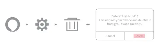 NEEWER WRP18 Smart Ring Light - Delete a device